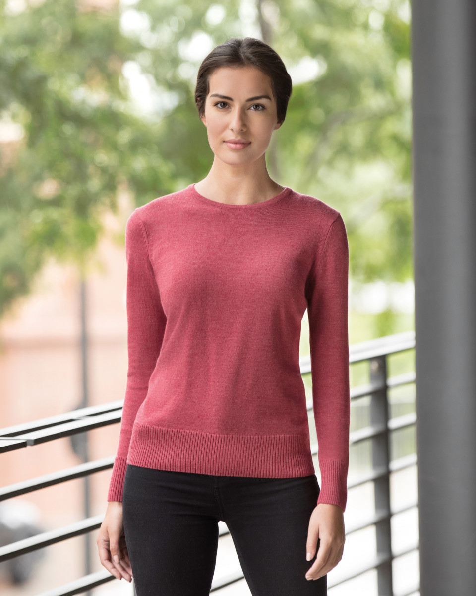 Russell Collection Ladies Crew Pullover